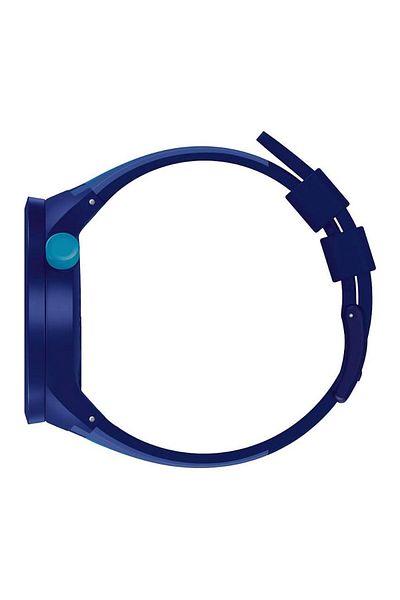 Generic Swatch Analogue Quartz Watch With Plastic Strap So27Z100 Strap
