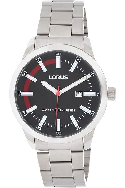 Generic Lorus Sport Mens Analog Quartz Watch With Stainless Steel Bracelet Rh947Jx9
