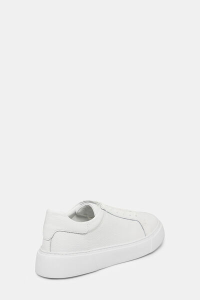 W Collection White Leather Shoes