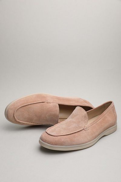 Gondol Men's Genuine Leather Classic Loafer Dusty Rose 41 Ttx.692