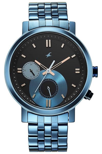 Generic Fastrack Analog Black Dial Men Watch 3287Qm02 Nr3287Qm02