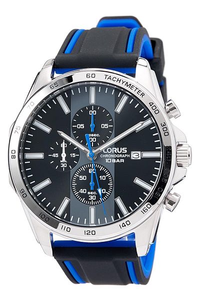 Generic Lorus Quartz Watch Black Sport