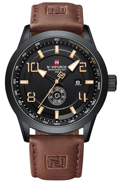Generic Naviforce Sport Waterproof Watches For Students Boys Men Silicone Band Watch With Second Hand