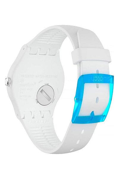 Generic Swatch Mens Analogue Quartz Watch With Silicone Strap Suow163