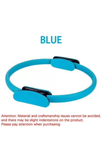 Choice Blue Yoga Assisted Pilates Circle Pelvic Floor Muscle Trainer for Beautiful Legs, Hips, Elastic Fitn