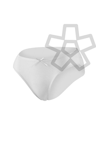YILDIZ BAMBOO BIKINI Lycra Σλιπ 6 ΣΥΣΚΕΥΑΣΙΑ ΛΕΥΚΟ ΑΣΤΕΡΙ KOD3910