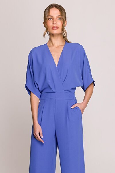 Stylove Salopetă cu decolteu plic