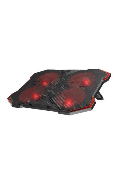 Genesis Laptop Cooler Genesis Oxid 260, 4 fans, LED light, 2 USB, Black/Red