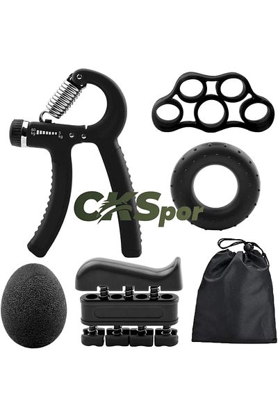 CKSpor 5 bucăți de mână, încheietura mâinii, de întărire a degetelor, instrumente de exercițiu, braț, încheietura mâinii, set de dezvoltare a degetelor Cks-108st