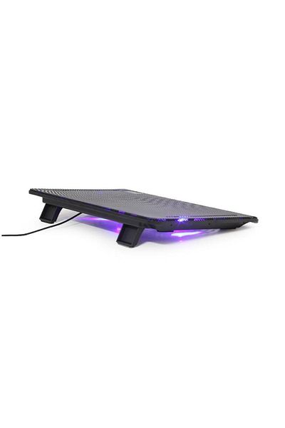 Gembird Stand Gembird NBS-2F15-05, LED, pentru notebook 15.6" (Negru)