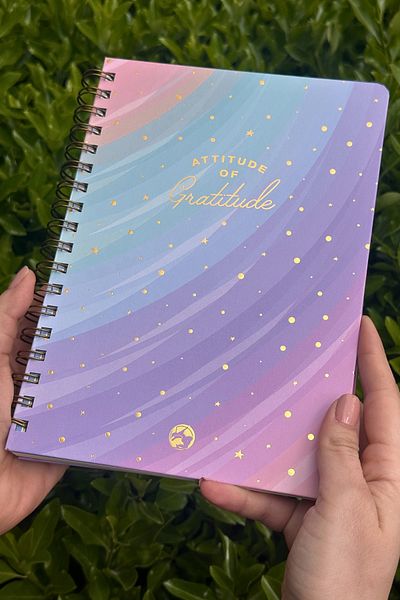 Le Color Utopia Spiral Notebook Striped Attitude 17X24 cm