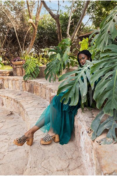 Zeynep Sıradağlı Tayne Women's Leather Takyny Leopard Slippers