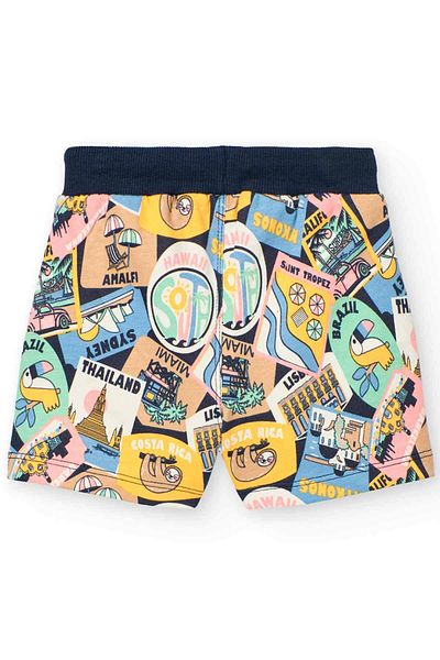 Boboli Colorful Printed Boys Shorts