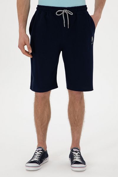 U.S. Polo Assn. Ανδρικό πλεκτό σορτς Navy Blue 50298038-VR033