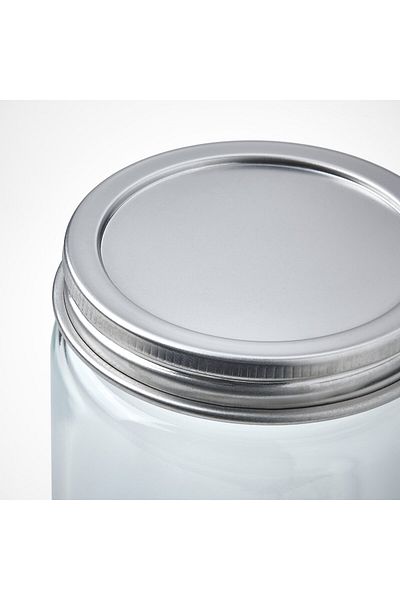 IKEA مرطبان توابل CITRONHAJ، زجاج شفاف/فولاذ مقاوم للصدأ، 35 سل