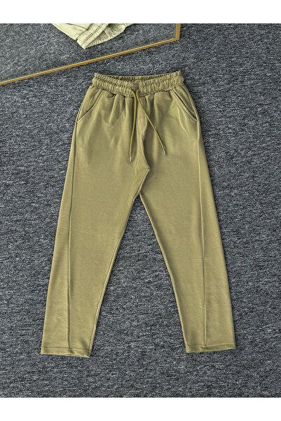 Altamira Ανδρικό σετ φόρμας φόρμας Çağla Green Raglan Sleeve Carrot Cut Fit Oys