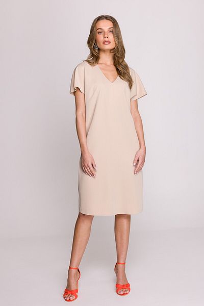 Stylove Rochie cu decolteu în V, cu o potrivire lejeră