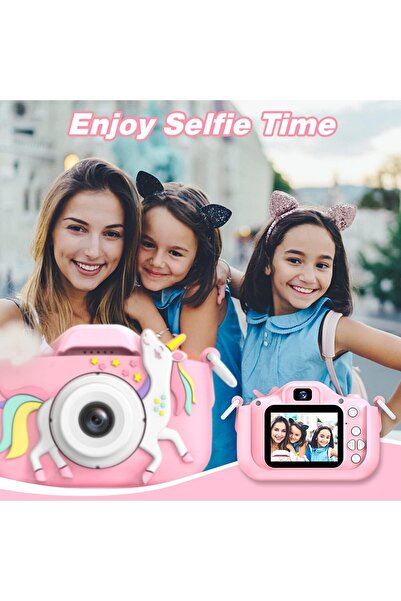 AWH Kids Camera for Boys 3-8, Digital Camcorder Toy w/ 32G SD Card Included – Assorted Colors
