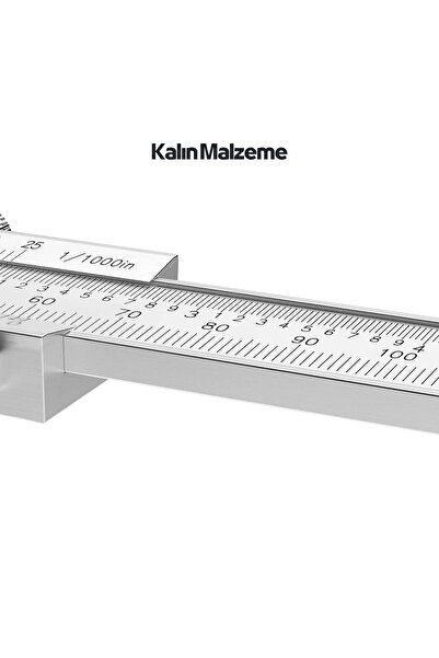 YSB 150 Mm Mekanik Kumpas Hassas Çift Çene (150mm*0,02mm) 1911