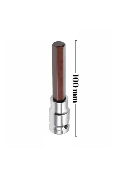 Nt Tools 6 Mm. 1/2" Long Socket Allen Insert Ncal12U06S