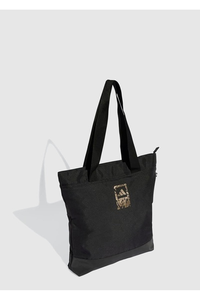 adidas Geantă de umăr pentru femei W Tote Met Logo neagră Jh3415