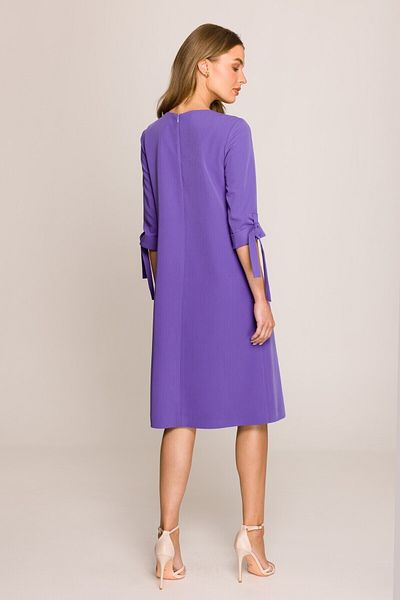 Stylove Rochie trapez cu maneci legate