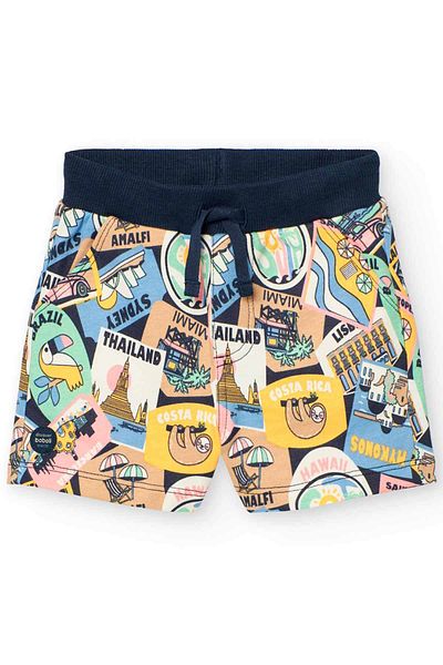 Boboli Colorful Printed Boys Shorts