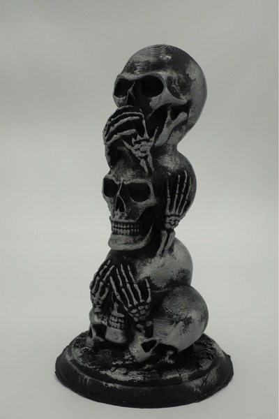 REJOY Görmedim Duymadım Bilmiyorum Kuru Kafa Figür