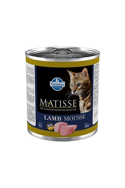 Farmina Matisse Lamb Mousse Canned Cat Food - 300 g - Pack of 6