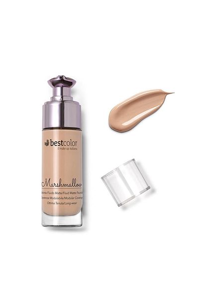 Best color Fuild Matte Marshmallow A02 Cream Caramel Tone Liquid Foundation