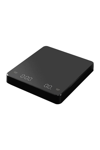 COOYA Digital Coffee Scale, Espresso Built-in Battery 3kg Max Weighing 0.1g Measures in oz/ml/g