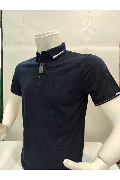 ADVANTE Güncüoglu New Season Slim Fit Polo Collar Men's Sports T-Shirt with Sleeve and Collar Detail