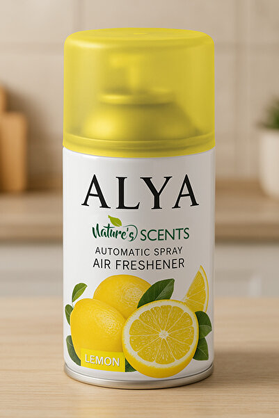 ALYA Nature's Scents Lemon-Limon Oda Kokusu Yedek Makine Spreyi 250 ml