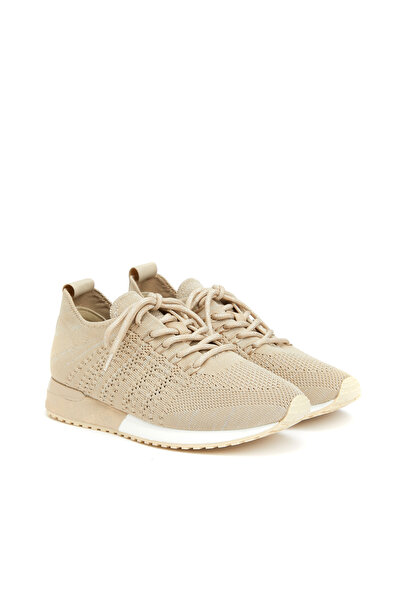 George Hogg Bej Kadın Sneaker
