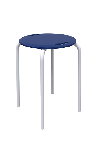 Prima Nova Banyo Mutfak Balkon Tabure - Lacivert