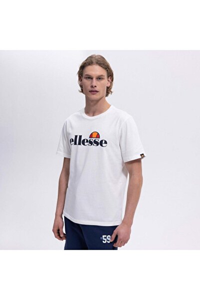 Ellesse EM459-OF Ανδρικό T-Shirt Crew Neck - Off White