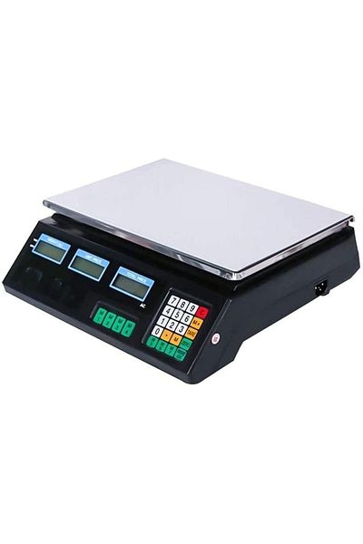 COOYA Electronic Digital Scales, 40KG, with Charging Cable, Price Computing Scales