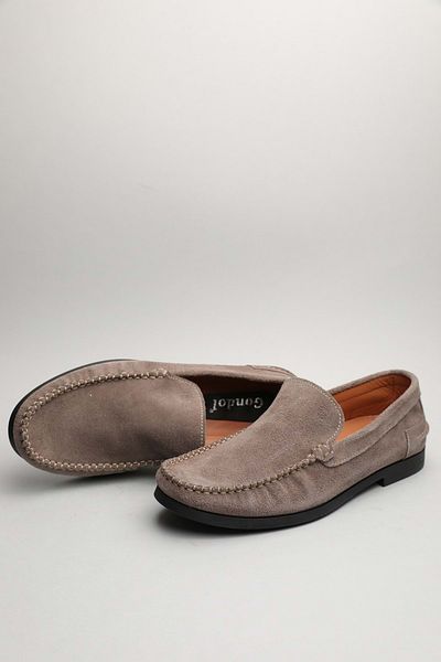 Gondol Loafer clasic din piele naturală pentru bărbați din piele intoarsa de nurca 42 Ttx.60124