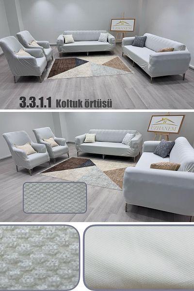 uzhanem Seat Cover, 3.3.1.1 Honeycomb Pattern Seat Cover Set