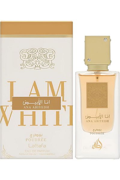 lattafa أنا أبيض بودري أو دي بارفان 60 مل