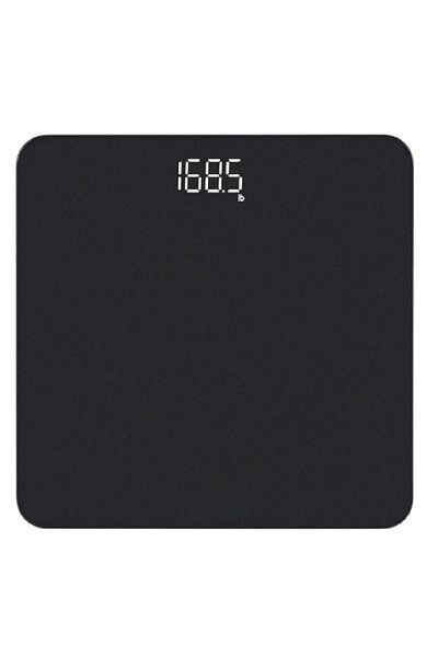 COOYA Digital Scale for Body Weight, Clear LED Display and Step-On, 3*AAA Batteries Included, 400lb/180kg