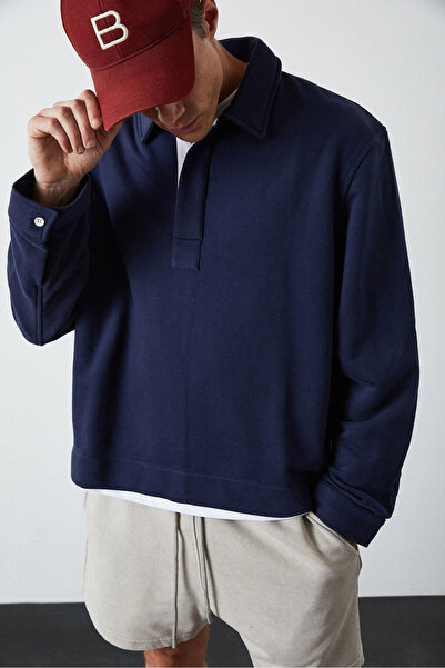 Beyyoglu Polo Yaka Sweatshirt