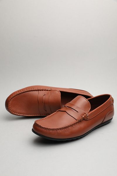 Gondol Loafer clasic pentru bărbați din piele naturală 42 TTX.60123