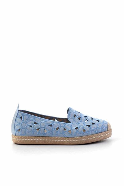 Bambi Dámská espadrilka z džínoviny K01117992304