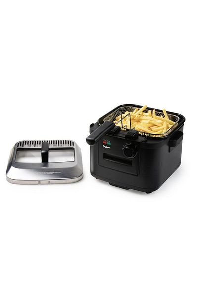 Domo Φριτέζα DO545FR, 4 λίτρα, 2000W, παράθυρο θέασης