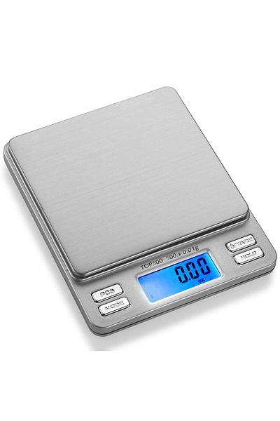 COOYA Smart Weigh Digital Pocket Scale, 500g x 0.01 grams, for Jewelry, Coffee, Food