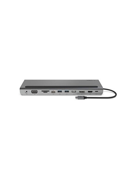 Belkin Docking Station Belkin 11-in-1 Multiport Dock, HDMI, DisplayPort, port VGA, 3 porturi USB-A
