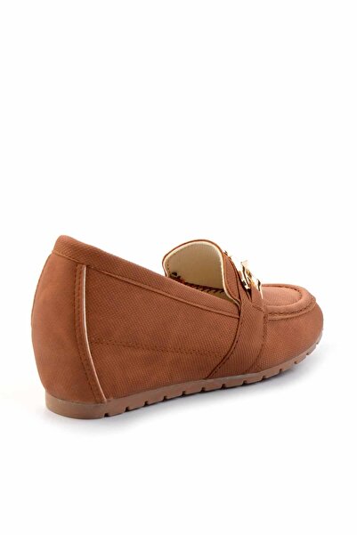 Bambi Taba  Kadın Loafer Ayakkabı K01014015009