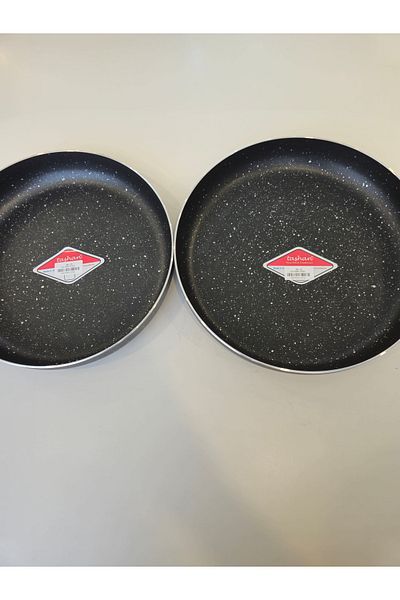 TAŞHAN Oven Tray Granite Round 32Cm-30Cm Set of 2