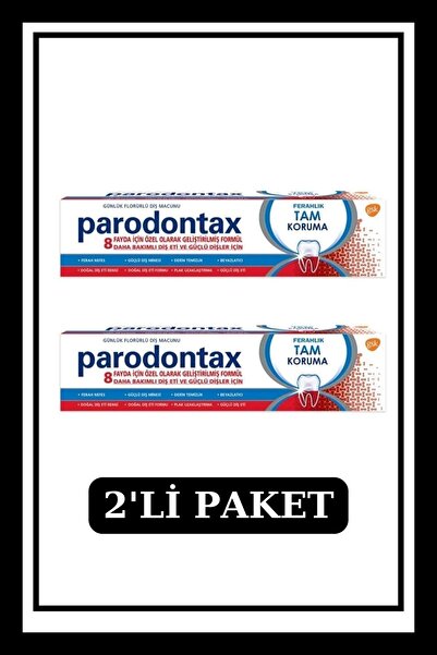 Parodontax Tam Koruma Diş Macunu 50 ml X2 Adet